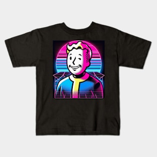 80s retro Vault B Kids T-Shirt